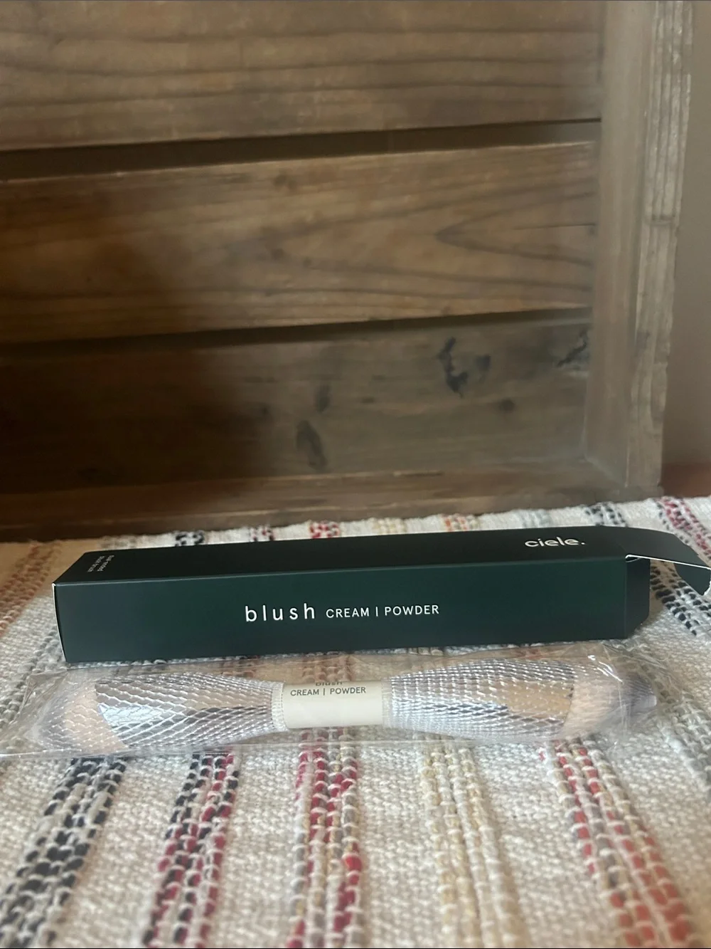 Ciele Dual-Ended Brush in Deep Forest Green